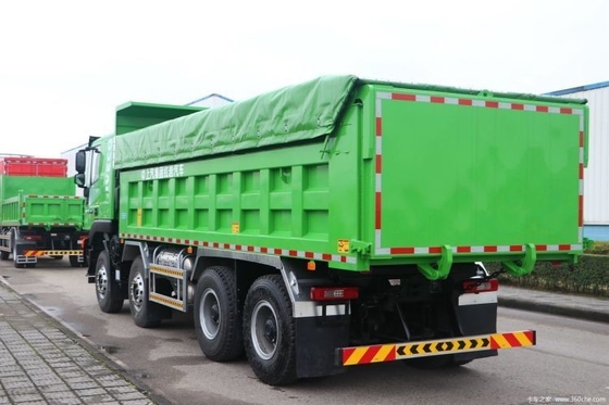 Hot segunda mão 0 Km Saic Hongyan Jieshi C6 460hp 8X4 6.7m AMT Automático Dump Truck