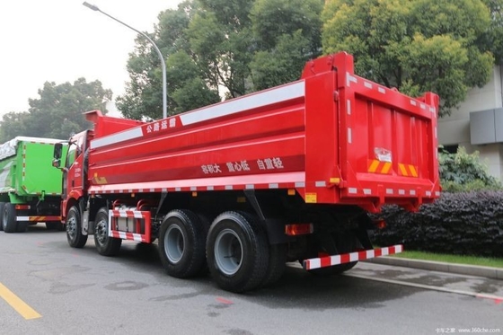 Carros usados chineses Faw Jiefang J6M 280HP 8X4 6.8m camião de descarga com alta potência