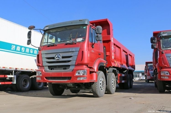 Mudança de marcha atrás Número 2 Sinotruk profissional Haohan J7B 340 HP 8X4 7,6 m camião de lixo