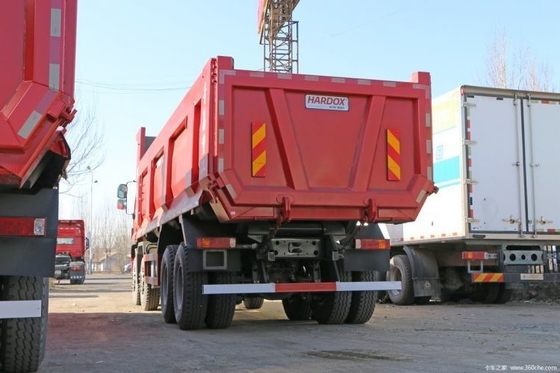 Mudança de marcha atrás Número 2 Sinotruk profissional Haohan J7B 340 HP 8X4 7,6 m camião de lixo
