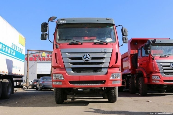 Mudança de marcha atrás Número 2 Sinotruk profissional Haohan J7B 340 HP 8X4 7,6 m camião de lixo