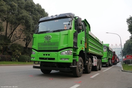 Exportado em segunda mão Faw Jiefang J6P 8X4 350HP camião de descarga com emissões EURO 2/3/4/5/6