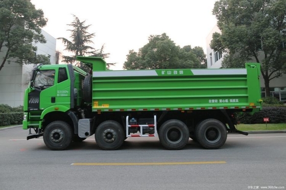 Exportado em segunda mão Faw Jiefang J6P 8X4 350HP camião de descarga com emissões EURO 2/3/4/5/6