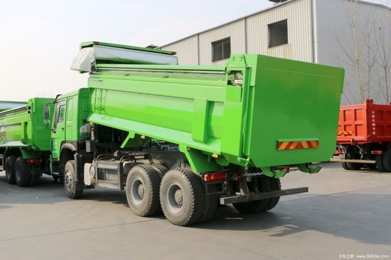 HOWO camião pesado 340 HP 6X4 6 M camião de descarga com suspensão pneumática e sistema multimídia