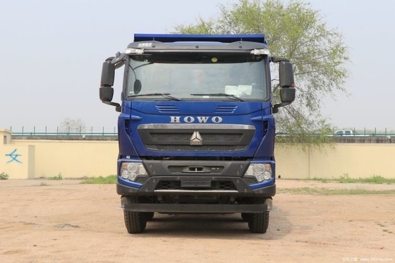 Caminhão pesado usado Sinotruk HOWO T7H 440HP 8X4 7.6m Caminhão de descarga com tanque de combustível de 300-400L