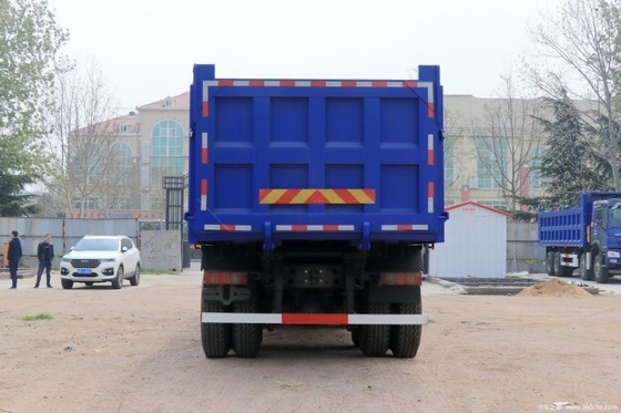 Caminhão pesado usado Sinotruk HOWO T7H 440HP 8X4 7.6m Caminhão de descarga com tanque de combustível de 300-400L