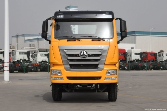 Chassi de caminhão de descarga SinotruK Haohan J5G 340hp 6X4 usado com capacidade de tanque de combustível de 300-400L
