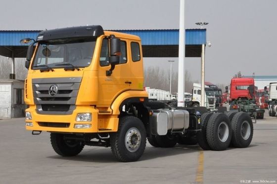 Chassi de caminhão de descarga SinotruK Haohan J5G 340hp 6X4 usado com capacidade de tanque de combustível de 300-400L
