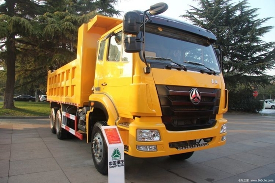 Chassi de caminhão de descarga SinotruK Haohan J5G 340hp 6X4 usado com capacidade de tanque de combustível de 300-400L