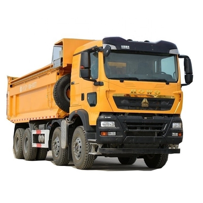 Hot Boutique Sinotruk HOWO TX 350hp 8X4 6.2m Dump Truck com ESC e sistema multimídia