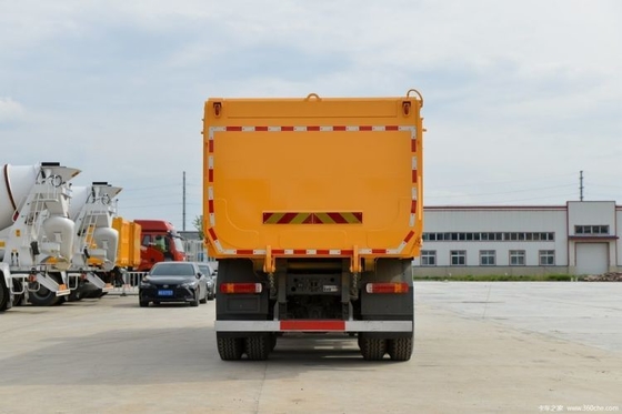 Hot Boutique Sinotruk HOWO TX 350hp 8X4 6.2m Dump Truck com ESC e sistema multimídia