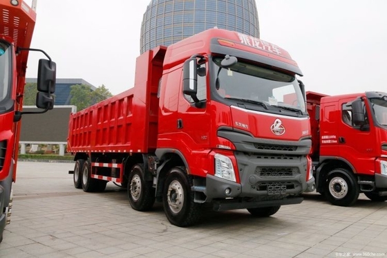 Hot Boutique Usados Carros Dongfeng Liuqi Chenglong H7 350 HP 8X4 7,6 m camiões de lixo com ESC