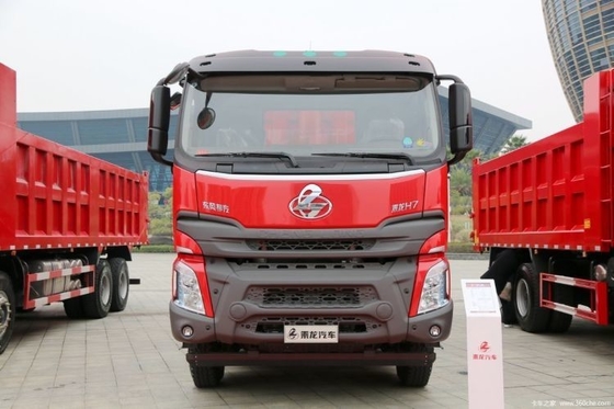 Hot Boutique Usados Carros Dongfeng Liuqi Chenglong H7 350 HP 8X4 7,6 m camiões de lixo com ESC