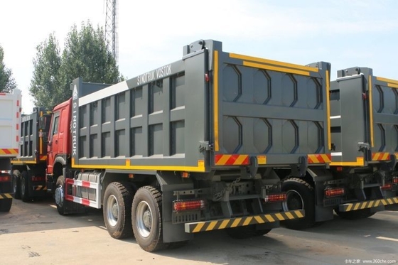 Sinotruk HOWO-7 380hp 6X4 6.8m camiões de descarga com binário máximo Nm de 1500-2000Nm