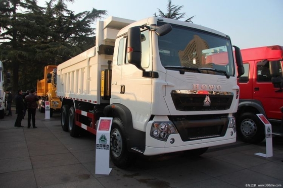 Sinotruk HOWO TX 380 HP 6X4 Dump Truck com 12 mudanças para a frente e direção direita