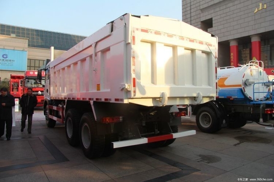 Sinotruk HOWO TX 380 HP 6X4 Dump Truck com 12 mudanças para a frente e direção direita