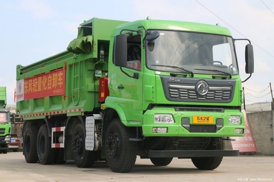 6.2m camiões de lixo 320hp 8X4 Dongfeng veículo comercial Tianjin VR camião pesado para quente