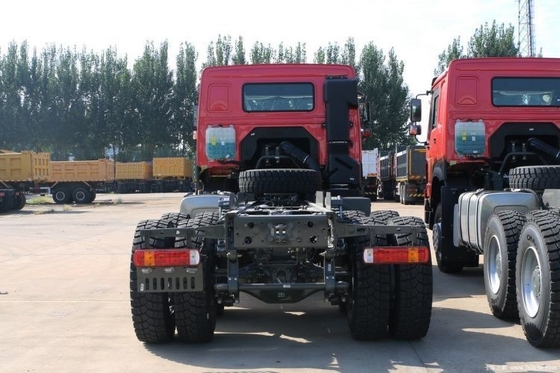 Caminhão pesado nacional HOWO 6X4 6.8m Caminhão de descarga com desempenho e 380 cv