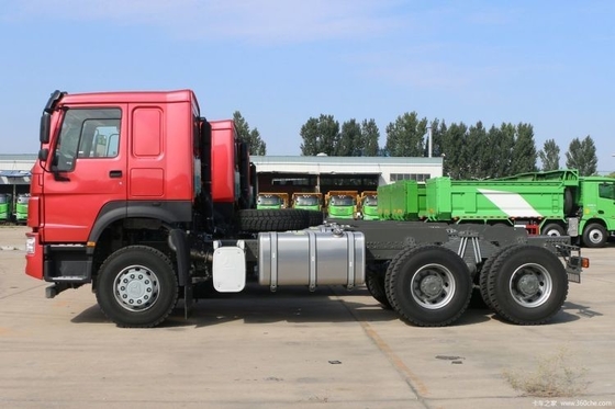Caminhão pesado nacional HOWO 6X4 6.8m Caminhão de descarga com desempenho e 380 cv