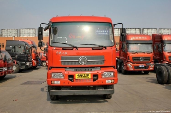 2010 Dongfeng caminhão comercial 280HP 8X4 7,6m camião de descarga com suspensão aérea do assento do condutor
