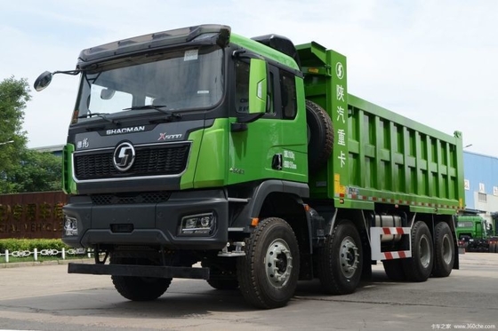 Shacman Heavy Cadron X5000 Elite Versão 550 HP 8X4 8m Dump Trucks com caixa de engrenagens FAST