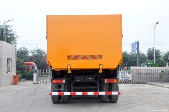 China Shacman Heavy Cadron M3000 Urbano 375hp 8X4 8m camiões de lixo com direção direita