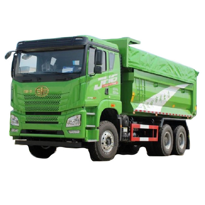 O boutique quente usou carros 375hp 6X4 5.6m Qingdao Jiefang JH6 caminhão basculante pesado