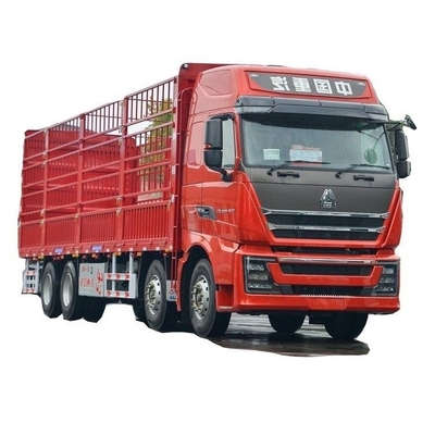 SINOTRUCK HOWO TH7 460HP 8X4 camião pesado com rede de armazenagem de 9,5m e sistema multimédia