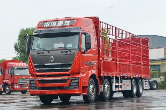 SINOTRUCK HOWO TH7 460HP 8X4 camião pesado com rede de armazenagem de 9,5m e sistema multimédia