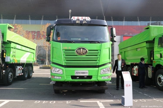 FAW Jiefang J6P camião pesado 390HP 6X4 5.6m camião de descarga para transporte de carga pesada