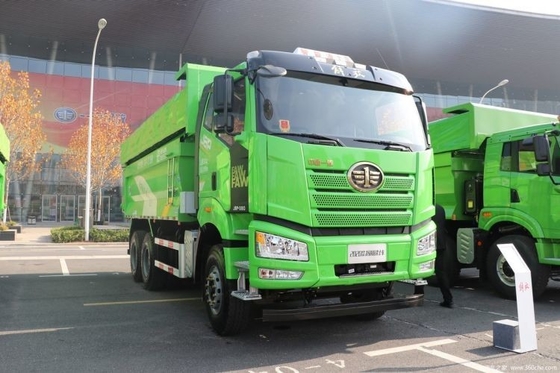 FAW Jiefang J6P camião pesado 390HP 6X4 5.6m camião de descarga para transporte de carga pesada