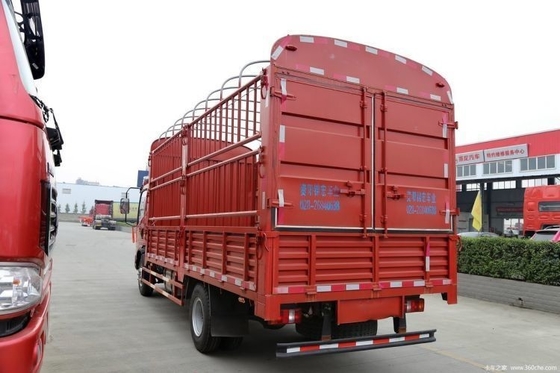 Sinotruk HOWO Commander 220HP 6.75m Van Cargo Truck com capacidade de tanque de combustível de 300-400L
