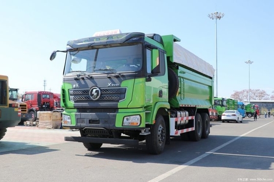Usado Shacman Delon X3000 400 HP 6X4 5.8m camião de lixo com ar condicionado automático