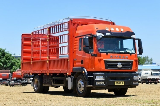 Sinotruk SITRAK G5 de segunda mão caminhão médio 240HP 4X2 6.8m caminhão de tipo grade acessível