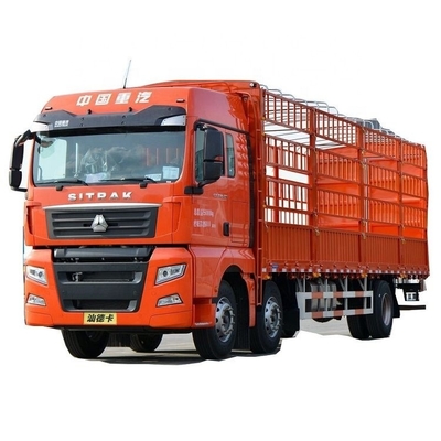 Sinotruk de segunda mão SITRAK G7 330hp 6X2 8,6m Caminhão tipo grade Caminhão de vedação