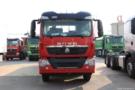 Sinotruk HOWO TX caminhão pesado 310 HP 6X2 8,6 m caminhão de barreira com meia fila de cadeiras