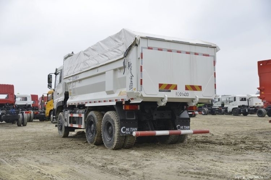 Caminhão pesado Tianlong KC usado 350HP 6X4 5.4m Caminhão de descarga com sistema multimídia e ABS