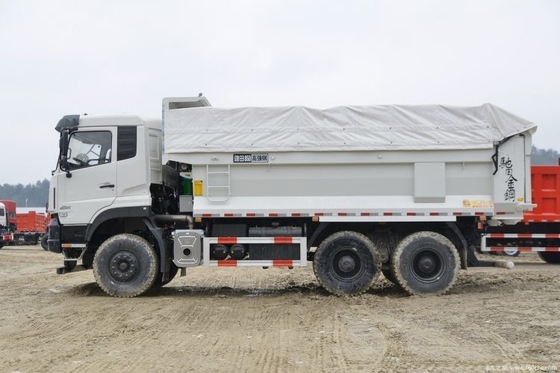 Caminhão pesado Tianlong KC usado 350HP 6X4 5.4m Caminhão de descarga com sistema multimídia e ABS