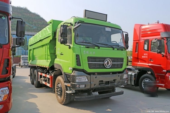EURO 5 Dongfeng Tianlong KC 6X4 6 metros camião de descarga com caixa de engrenagem FAST e 385 hp a uma