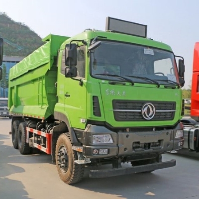 Alto poder de cavalos 385 HP Dongfeng Tianlong KC camião pesado 6x4 6m camião de segunda mão