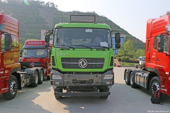 Alto poder de cavalos 385 HP Dongfeng Tianlong KC camião pesado 6x4 6m camião de segunda mão