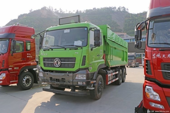 Alto poder de cavalos 385 HP Dongfeng Tianlong KC camião pesado 6x4 6m camião de segunda mão