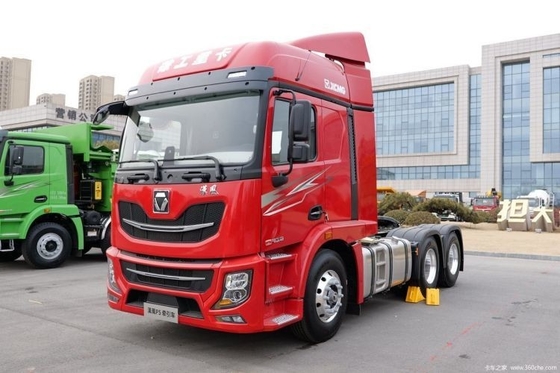 10 Número de pneu Euro 6 Xugong Hanfeng P5 430 HP 6X4 camiões-trator para transporte