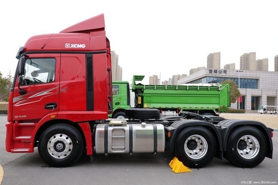 10 Número de pneu Euro 6 Xugong Hanfeng P5 430 HP 6X4 camiões-trator para transporte
