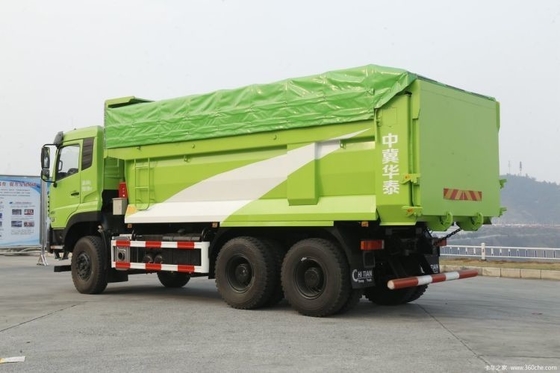 Sim ABS 6 cilindros Veículo comercial Dongfeng Tianlong KC 420 HP 6X4 5.8m camião de descarga