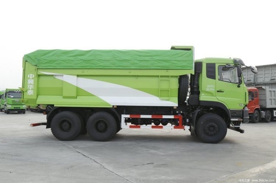 Sim ABS 6 cilindros Veículo comercial Dongfeng Tianlong KC 420 HP 6X4 5.8m camião de descarga