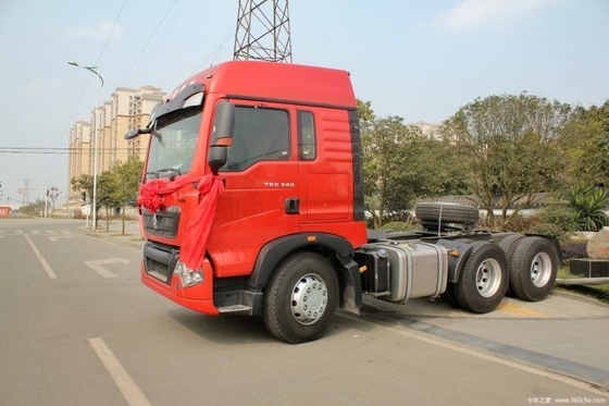 SINOTRUCK HOWO T5G Camião pesado 340 HP Camiões tractor 6X4 para carros boutique usados a quente