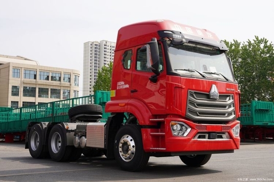 Trator HOWO NX 6X4 para automóveis pesados com capacidade de tanque de combustível ≥ 600L e janelas automáticas
