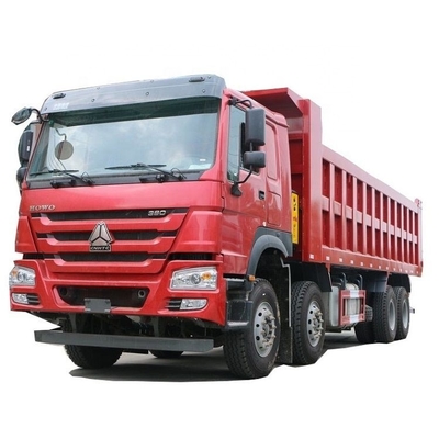 Hot Boutique Usado Sinotruk HOWO caminhão pesado 380 HP 8X4 8,2m camiões de lixo com 0 km