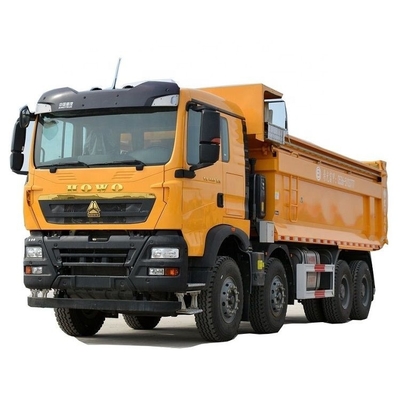 Ar condicionado automático 23 Sinotruk HOWO TX 440 HP 8X4 6,5m camiões de descarga para camiões usados